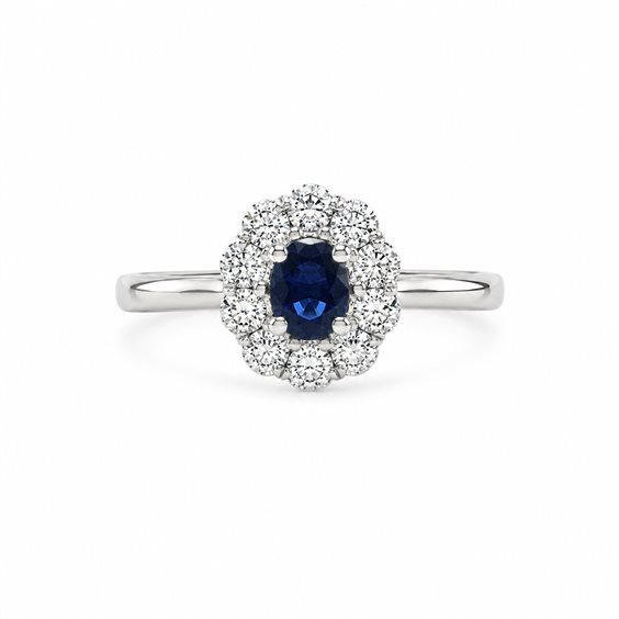 Anillo Moraglione Mujer in Oro Zaffiro 0.50 Ct ZOZ34-01 - ZOZ34-01